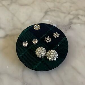 Lane Bryant - three sets of earrings - perfect for the holidays